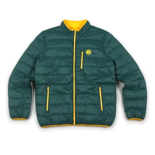 Royal Enfield Reversible Green Yellow Jacket 10