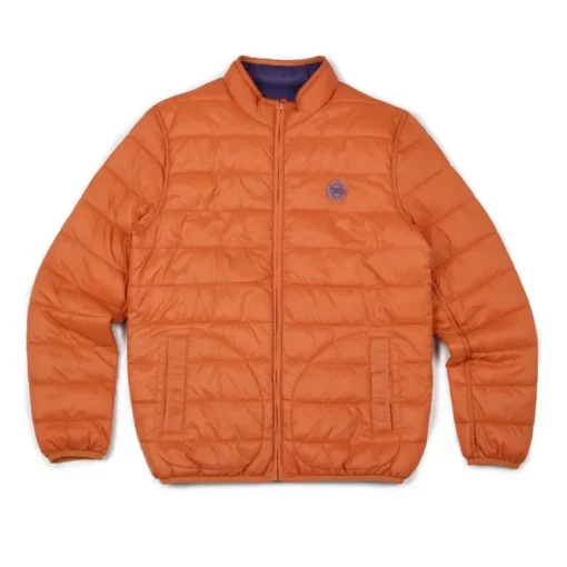 Royal Enfield Reversible Orange Navy Jacket 11