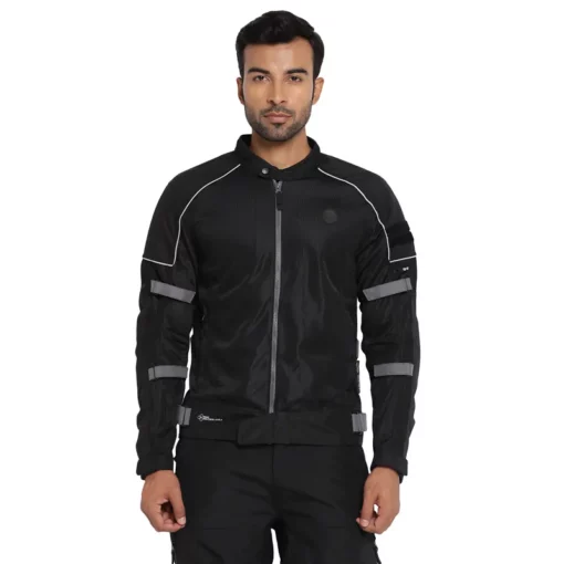 Royal Enfield Streetwind V3 Black Riding Jacket 3