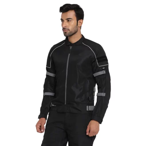 Royal Enfield Streetwind V3 Black Riding Jacket 5