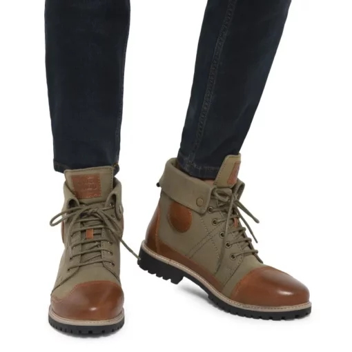 Royal Enfield Kargil Light Olive Riding Boots 2