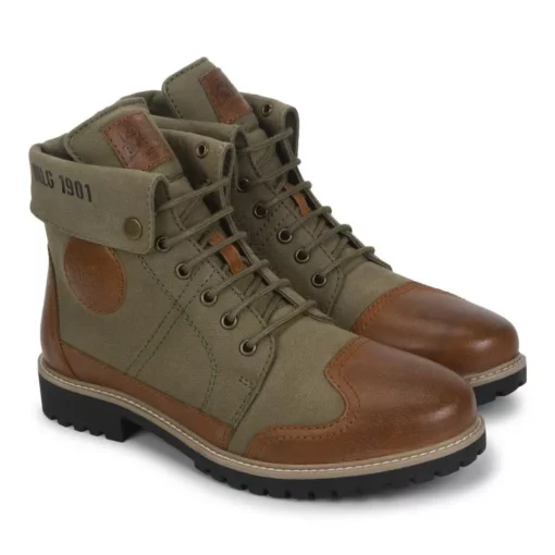 Royal Enfield Kargil Light Olive Riding Boots