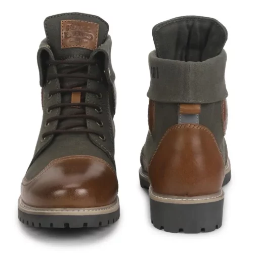 Royal Enfield Kargil Olive Riding Boots 2