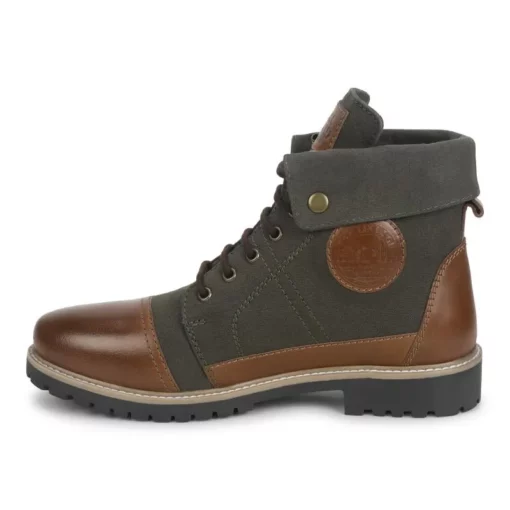 Royal Enfield Kargil Olive Riding Boots 4