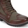 Royal Enfield Military Vibe Olive Riding Boots 5