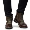 Royal Enfield Military Vibe Olive Riding Boots 6