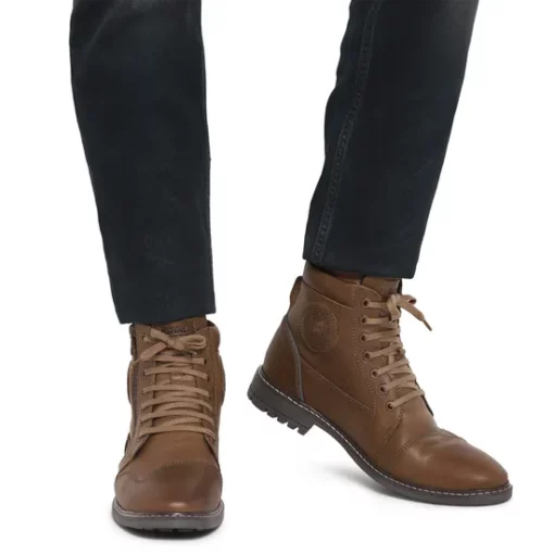 Royal Enfield Mudbound Khaki Riding Boots 2