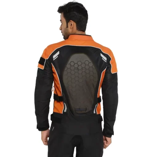 Royal Enfield Streetwind Pro Orange Riding Jacket 4