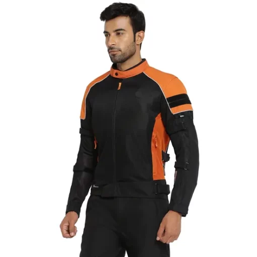 Royal Enfield Streetwind Pro Orange Riding Jacket 5