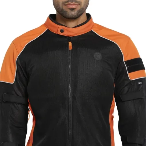 Royal Enfield Streetwind Pro Orange Riding Jacket 6