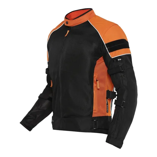 Royal Enfield Streetwind Pro Orange Riding Jacket | Buy online in India