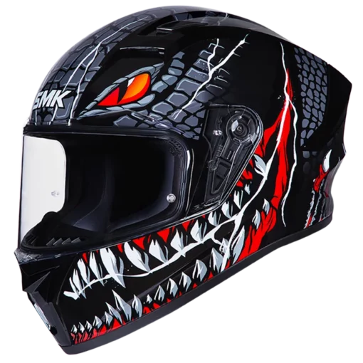 SMK Allterra Gloss Grey Red (GL263) Helmet (1)