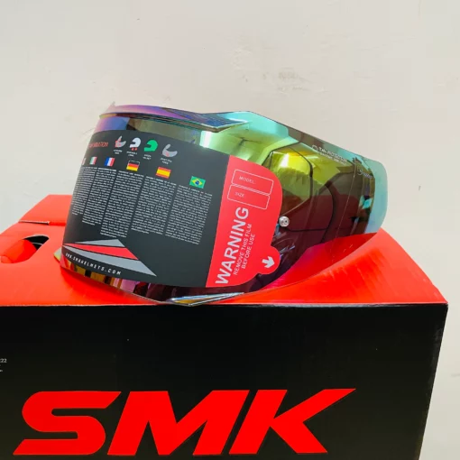 SMK Original Rainbow Visor for Twister or Glide