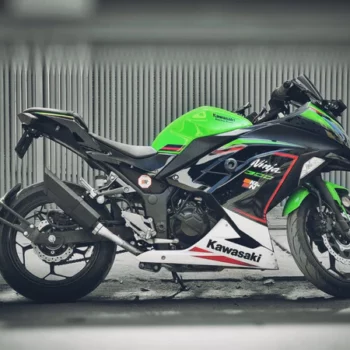 Barrel Exhaust Rogue V1 Ninja 300 400 (Steel)