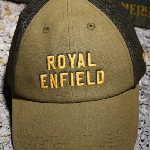 Royal Enfield Ride More Ripstop Military Olive Cap 4