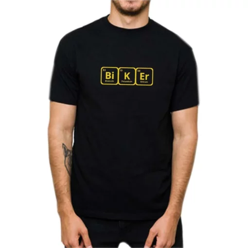 Autostreet Biker Elements Black T Shirt 1