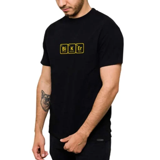 Autostreet Biker Elements Black T Shirt 3