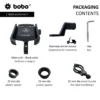 Bobo BM 4 Blue Bike Mobile Charger 3