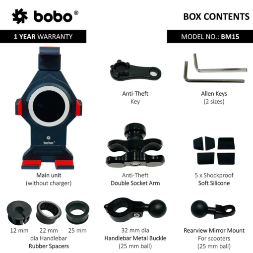 Bobo BM15 Heavy Duty Anti Vibration 3