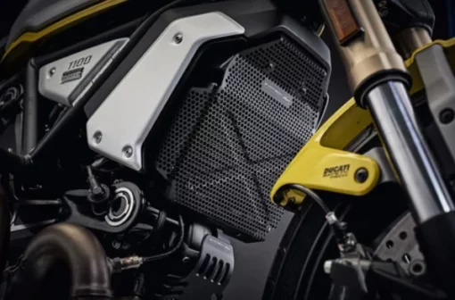 Evotech Performance Oil Cooler Guard for Ducati Scrambler 1100 02