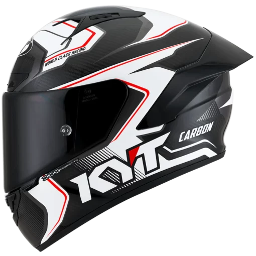 KYT NZ Race Carbon Competition White Helmet