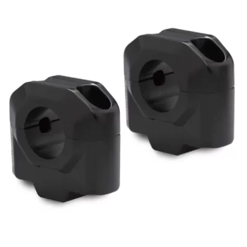 SW Motech 30mm Handlebar Risers for 28mm Handlebars Black 01