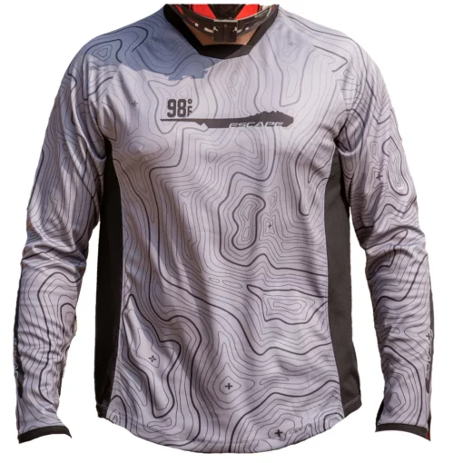 98 Fahren Moto Escape Canyon Series Grey Jersey 1