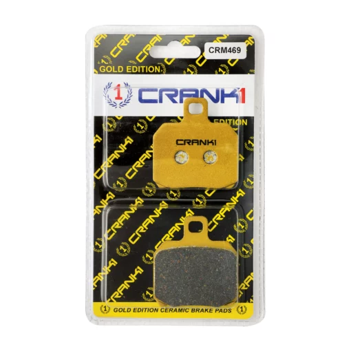 Crank1 Performance Ceramic Rear Brake Pads for Ducati & Benellli (CRM469) 1