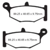 EBC Fully Sintered Rear Brake Pads for Suzuki GSX R, Hayabuasa, V Storm (FA419HH) 3