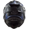 LS2 MX701 Explorer Carbon Focus Gloss Blue White Red Helmet 6