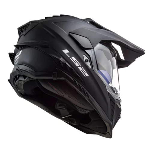 LS2 MX701 Explorer Solid Matt Black Helmet 3