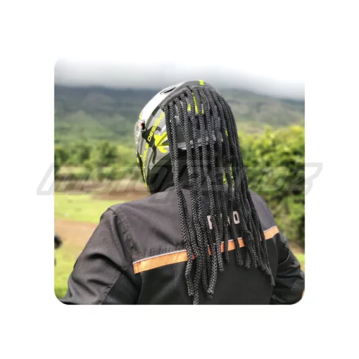 Mototrendz Predator Dreadlocks for Helmet Attachment 2