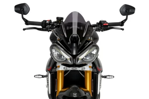 Puig Dark Windscreen New Generation Sport For Triumph Speed Triple 1200 RS (2024) 3