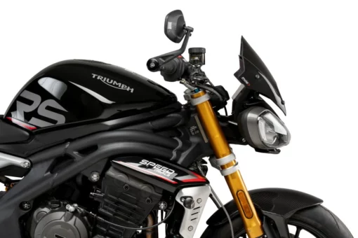 Puig Dark Windscreen New Generation Sport For Triumph Speed Triple 1200 RS (2024) 4