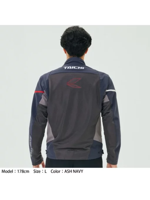 RS Taichi Quick Dry Racer Grey Blue Jacket 6