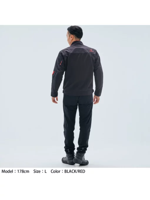 RS Taichi Torque Air Black Red Jacket 14