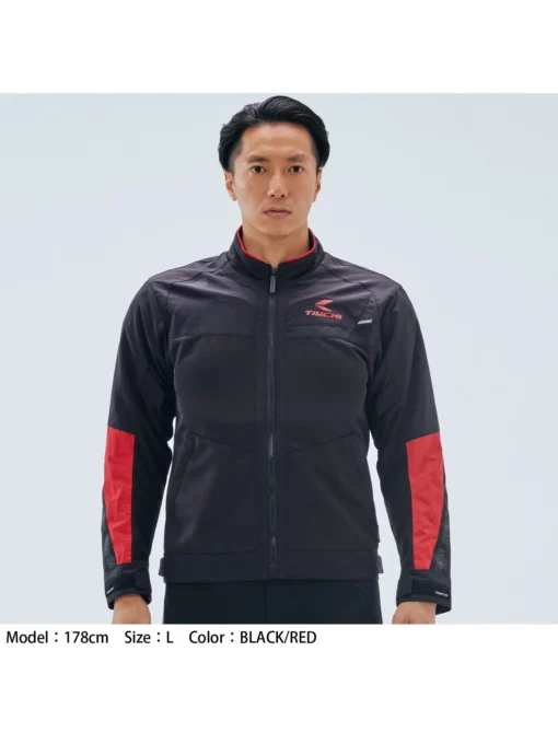 RS Taichi Torque Air Black Red Jacket 8