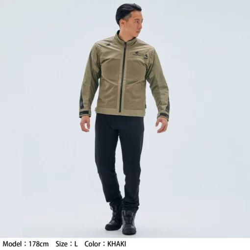 RS Taichi Torque Air Khaki Jacket 7