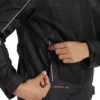 Royal Enfield Explorer V4 Pro Black Riding Jacket 11