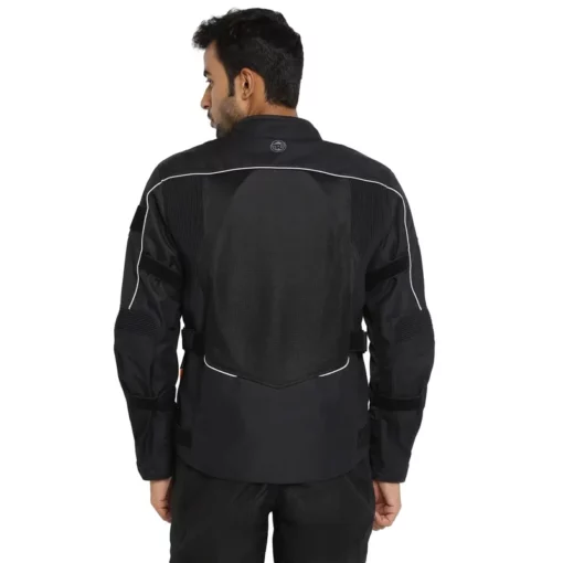 Royal Enfield Explorer V4 Pro Black Riding Jacket 4