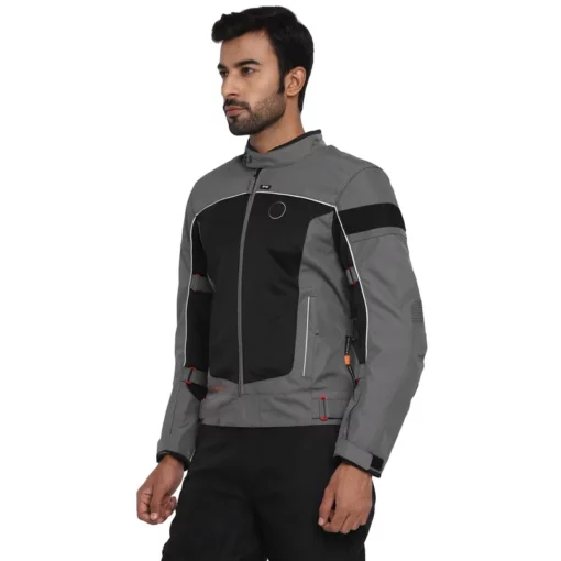 Royal Enfield Explorer V4 Pro Grey Riding Jacket 5