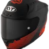 YWST0007 KYT STRIKER AF37 LIVERY MATT BLACK RED (4)