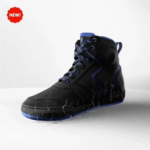 Clan One Blue Non Waterproof Motorcycle Riding Sneaker 4