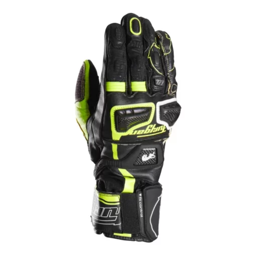 Furygan Styg20 Kevlar Black White Yellow Racing Gloves 1