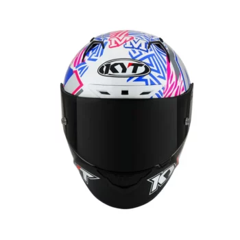 KYT NZ Race Espargaro Replica 2022 With Sponsor Helmet 2