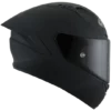 KYT NZ Race Plain Matt Black Helmet 3