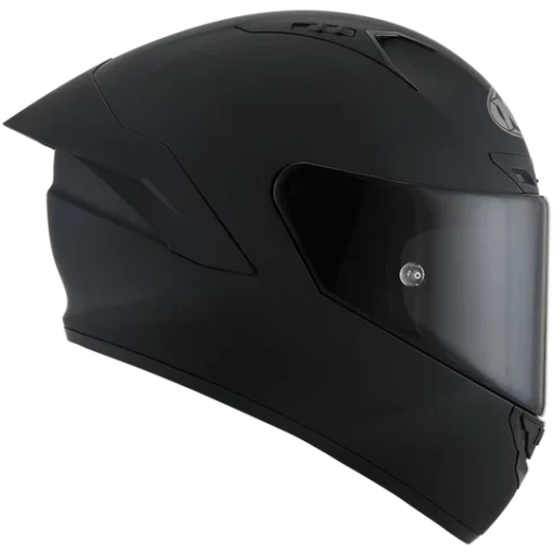 KYT NZ Race Plain Matt Black Helmet 3