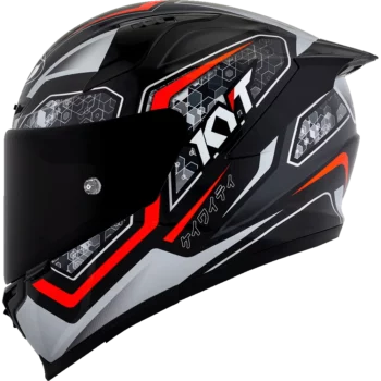 KYT STRIKER SV #01 BLACKRED HELMET 1