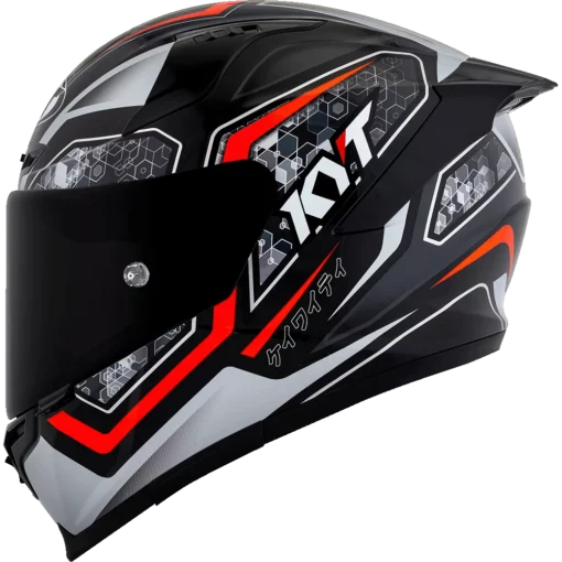 KYT STRIKER SV #01 BLACKRED HELMET 1