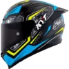 KYT Striker SV #01 Black Blue Helmet 1